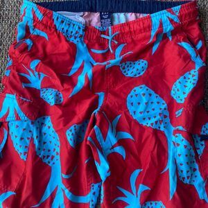 Pineapple bathing suit boardshorts
